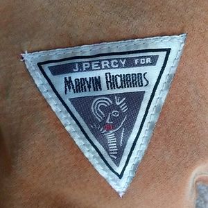 Vintage J.PERCY FOR MARVIN RICHARDS tan long winter coat